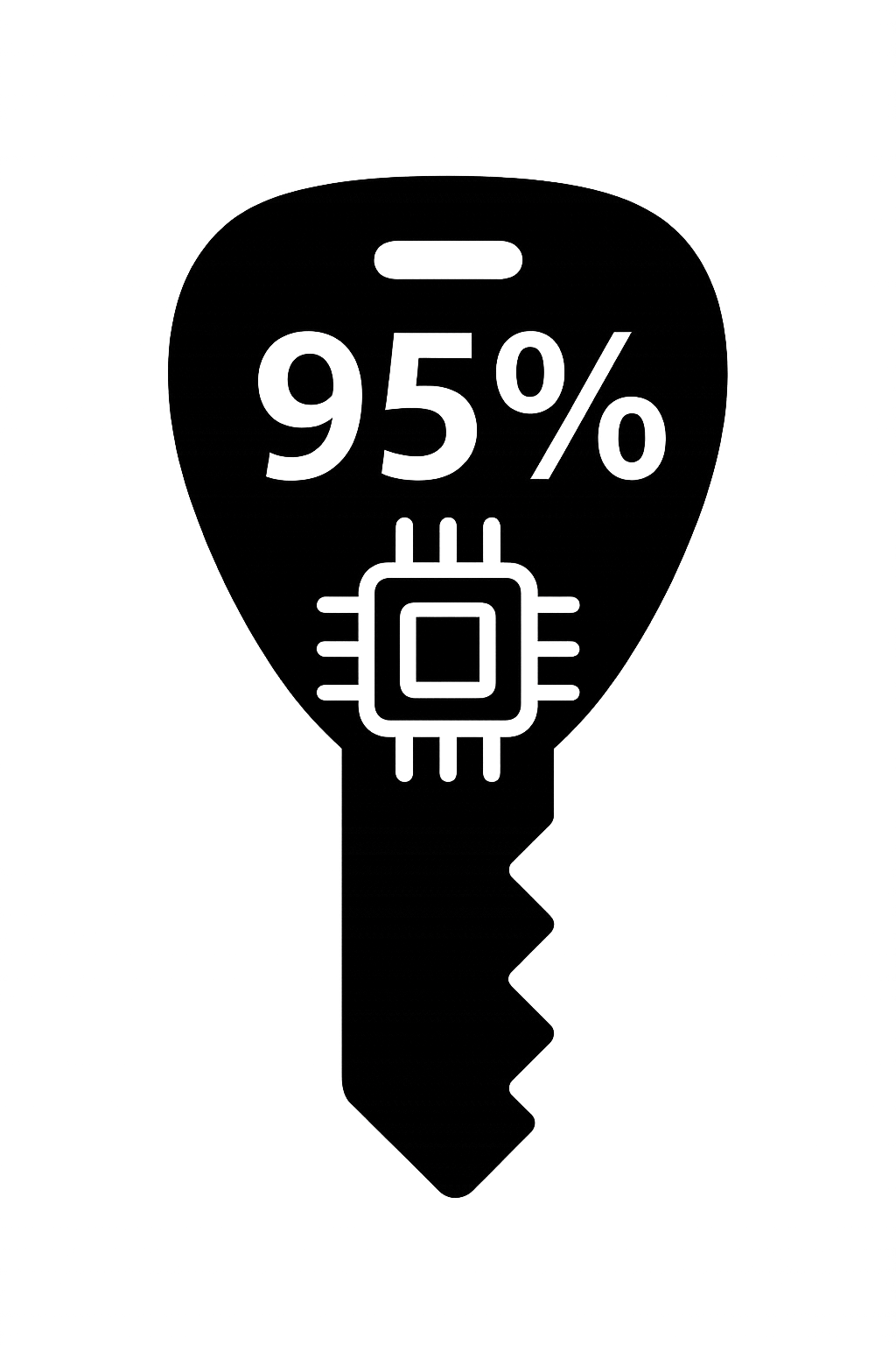 Car key replacement service icon